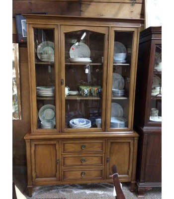 SOLD - Mid-century Hutch/China Cupboard